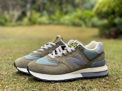 New Balance NB574 Stone Island Grau-Sneaker Unisex Freizeit