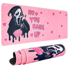 Large Gaming Mouse Pad 31.5 x 11.8in Desk Mat for 31.5L x 11.8W inches, Pink