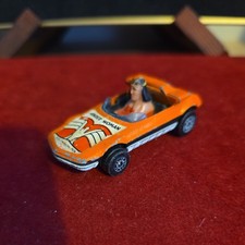Corgi Diecast Car DC Comics Wonder Woman Orange with Decal 1979 Playworn