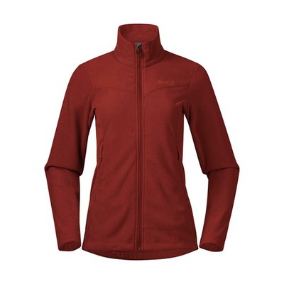 Bergans Finnsnes Fleece W Jacket dunkelrot