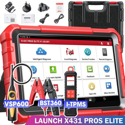 2026 LAUNCH X431 Pro Elite V+ PRO5 OBD2 Diagnosegerät ALLE SYSTEM KEY ECU Coding