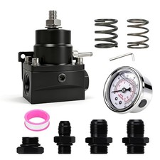 Fuel Pressure Regulator Kit With Gauge An8 Feed Port An6 Return Port