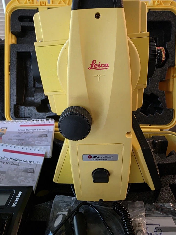 Estación Total Construcción Sin Reflector Leica Builder 505 5′′ ¡EXCELENTE ESTADO! Foto 4 de 4