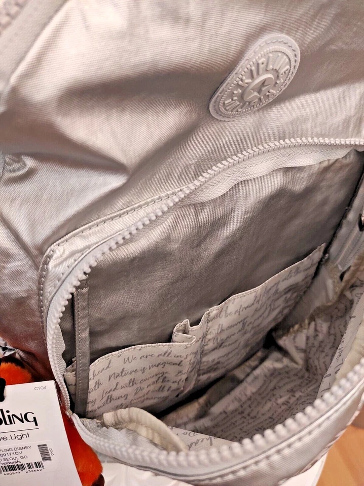 Kipling Rucksack Frozen Olaf silber - Bild 4 von 4