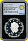 Morgan FIRST DOLLAR DESIGN Silver PRIVET ISSUE 2017 NGC PF 70 UC SMITHSONIAN