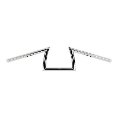 Biltwell handlebar keystone, chrome, for Harley-Davidson from 1982
