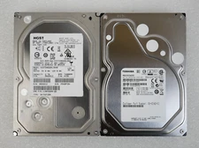 Lot of 2 HGST Toshiba HUS724020ALS640 MG03SCA200 2TB 7.2K SAS 3.5" Server Drives