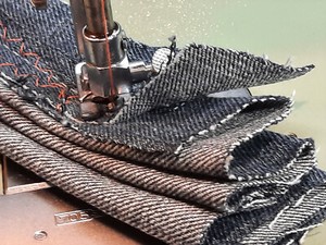 Nähmaschine Gritzner GZ Zick Zack mit Efka Motor näht Jeans Leder alte Qualität