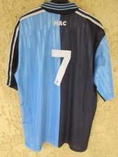 Maillot LE HAVRE n°7 HAC 1997 1998 ADIDAS vintage shirt made in UK trikot XL