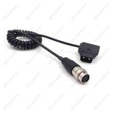 DTAP to 12 Pin Hirose Coiled Power Cable for ...