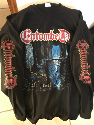 Entombed Long sleeve L shirt At the gates Hypocrisy Dismember Benediction Grave