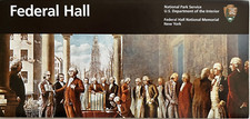 2026 FEDERAL HALL MEMORIAL - NY    NATIONAL PARK SERVICE UNIGRID BROCHURE/MAP