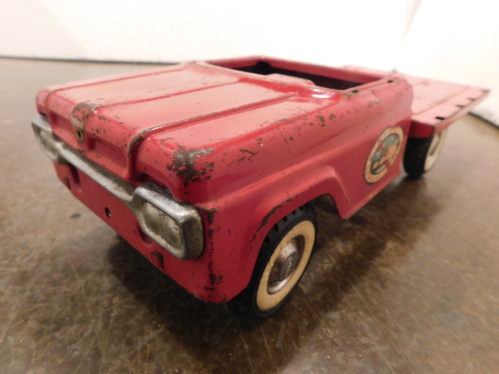 Nylint HAPPY ACRES 1960 Ford Farm Stake Truck for Parts Restoration NO