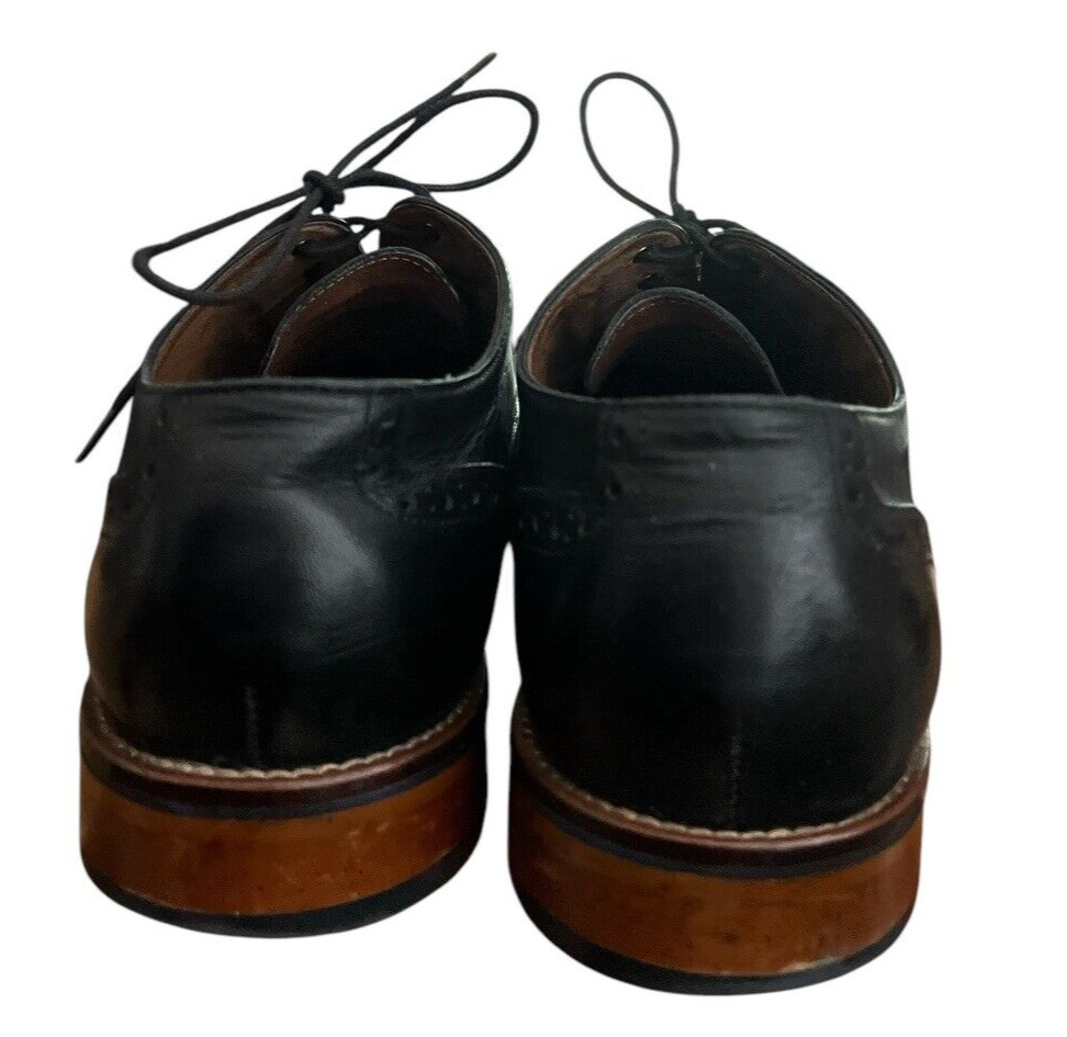 Johnston & Murphy Mens Shoes Conard Cap Toe Leath… - image 4