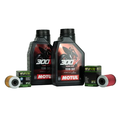 KTM 690 Duke / Enduro / SMC ab 12 Ölwechsel Öl Ölfilter Motul 300V 15w50 R ABS