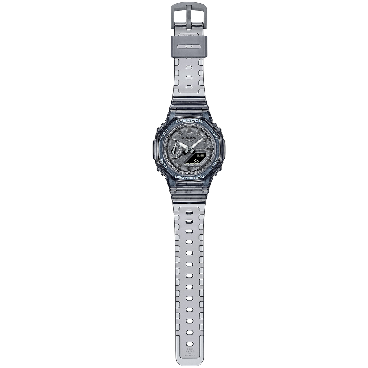 CASIO G-SHOCK GMA-S2100SK-1AJF Skeleton Metallic Dial Watch Clear