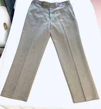 Vintage Levi's Pants Men's 38x32 Action Slacks Dress Trousers Flat Front Brown