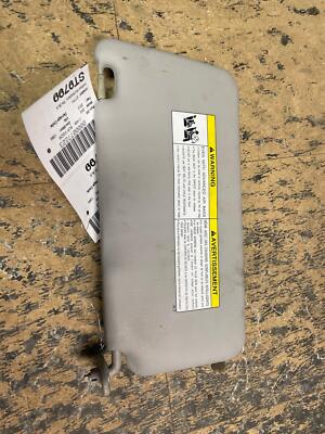 OEM PASSENGER GRAY Sun Visor SUZUKI SX4 RIGHT 07 08 09 10 11 12 13
