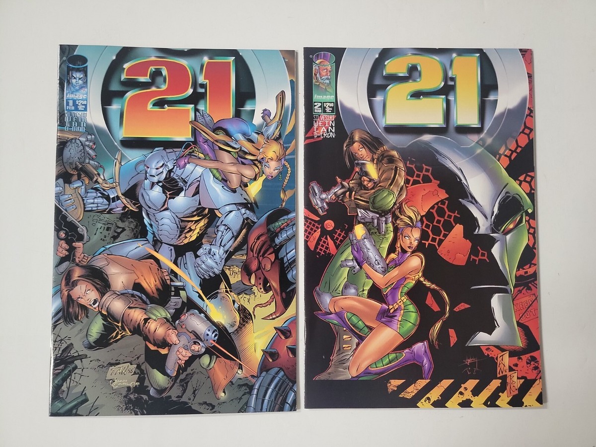 21 Image Comics 1996 Issues # 1 & 2 Lot NM 