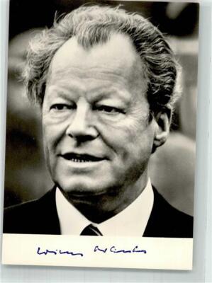 39902360 - Dr. h..c. MdB Vorsitzender der SPD Faksimile Brandt, Willy