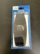 Grohe 6 Escutcheon Plate Cover. Black. 07542K...