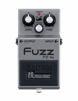 Boss FZ-1W Fuzz Waza Craft Gitarren-Effekt-Pedal Hergestellt in Japan Grau & ...