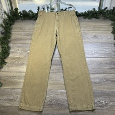 Corduroy Pants Size 33 X 30 Brown Men’s Straight Leg By Chaps