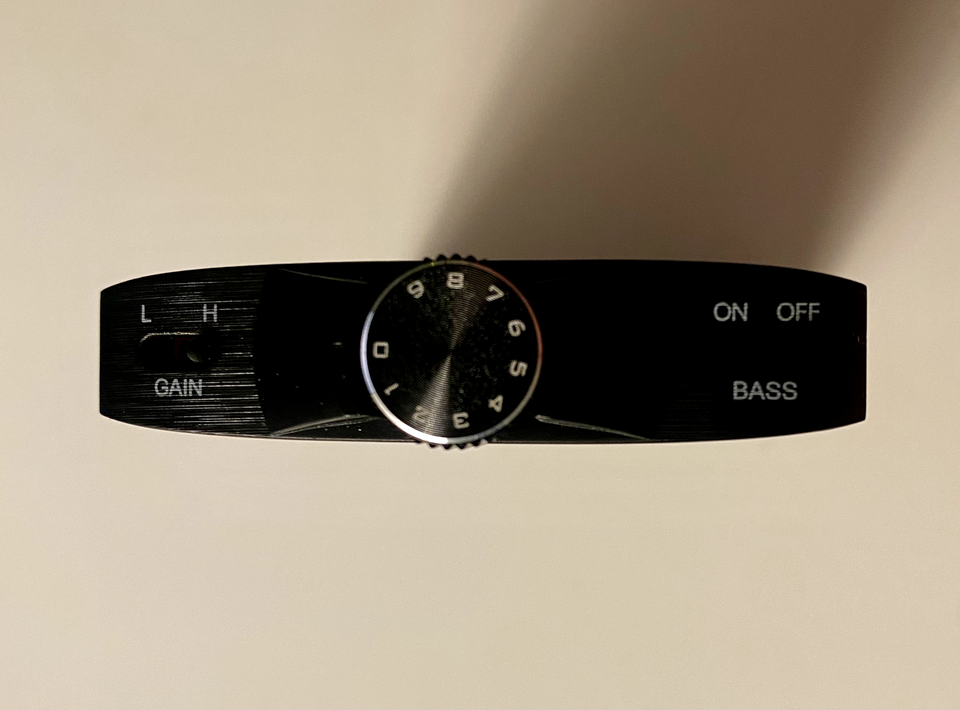 FiiO A3 E11K Kilimanjaro Portable Headphone Amp Black w/ Bass Boost