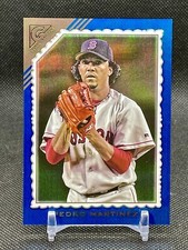 2022 Topps Gallery - Blue Parallel #10 Pedro Martinez 25/75 Boston Red Sox