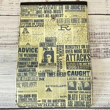 Raro Harry Potter Tríptico Billetera Diario Profeta Titulares de Periódico Cartera