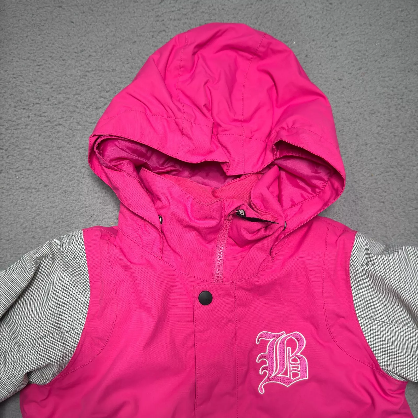 burton snowboard ski winter hooded jacket