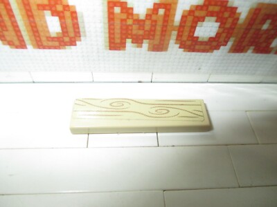 Lego - 1x Tile Decorated 1x4 Wood Grain Tan Background Pattern Sticker ...
