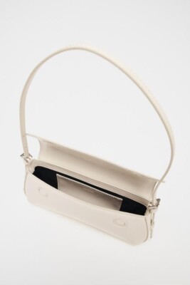 【ZARA】フラップ ショルダーバッグ | 6565/510 Zara Flap Shoulder Bag ( White 6565/510/850 , Bordeaux 6565