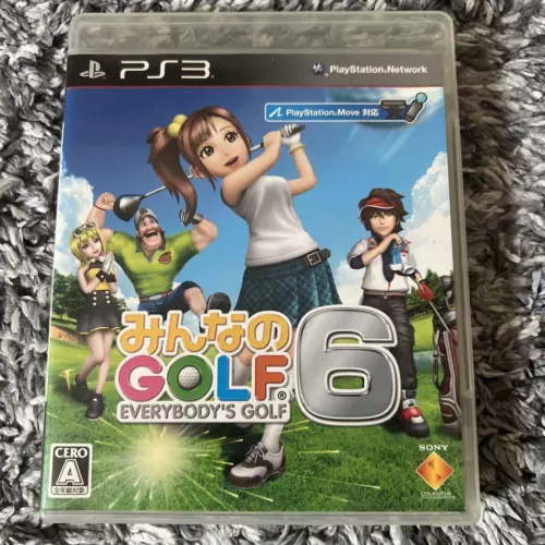 PS3 Everybody's GOLF 6 Sony PlayStation 3 Japan Import