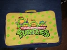 Teenage Mutant Ninja Turtles Suitcase Luggage 1989 Yellow Purp Bag TMNT Vintage