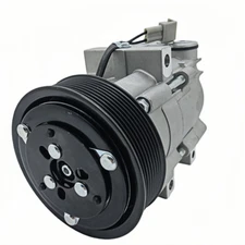 A/C AC Compressor For Fits 2003-2007 Ford F-250 Super Duty 4-Door 6.0L NEW