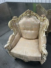 Italian Silik Chair Louis Baroque Rococo Italy