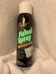 fuller foaming grease grime dissolves dirt cuts spray brush oz oil