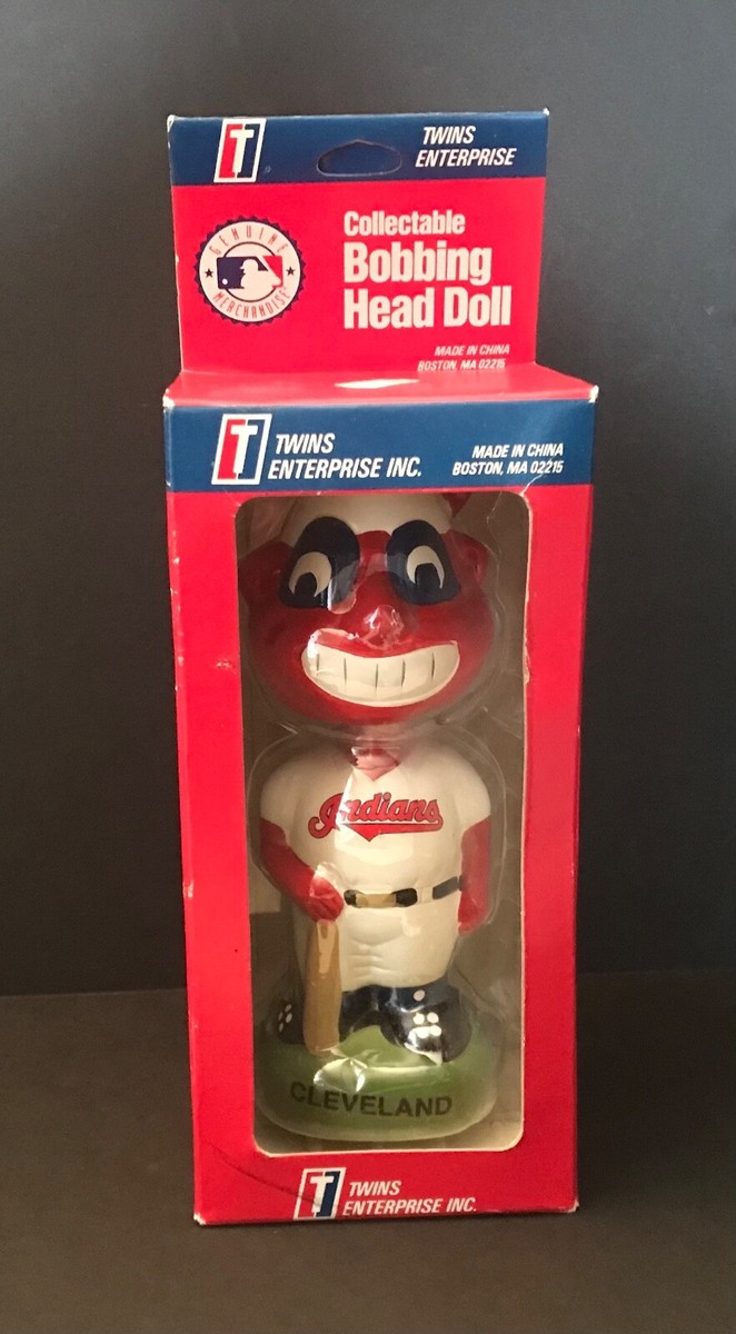 Cleveland Indians VINTAGE 1996 Chief Wahoo Bobblehead-NIB | eBay