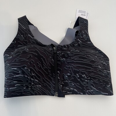 Lululemon Enlite Bra *Zip Front NWT Size 32D LCWB Print