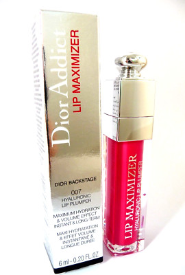 Dior Addict Lip Maximizer 007 Raspberry Neu in OVP Full Size Hyaluron Lip Plumper
