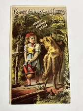 VICTORIAN TRADE CARD LIBBY McNEILL &LIBBY’S COOKED CORNED BEEF CHICAGO A94