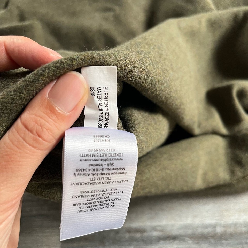 Modern Muted Moss Green Polo Ralph Lauren Old Money Preppy Quiet Luxury