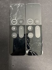 Lots Of 2 Apple Siri Remote for Apple TV 4K and 4th Apple TV broken Glass