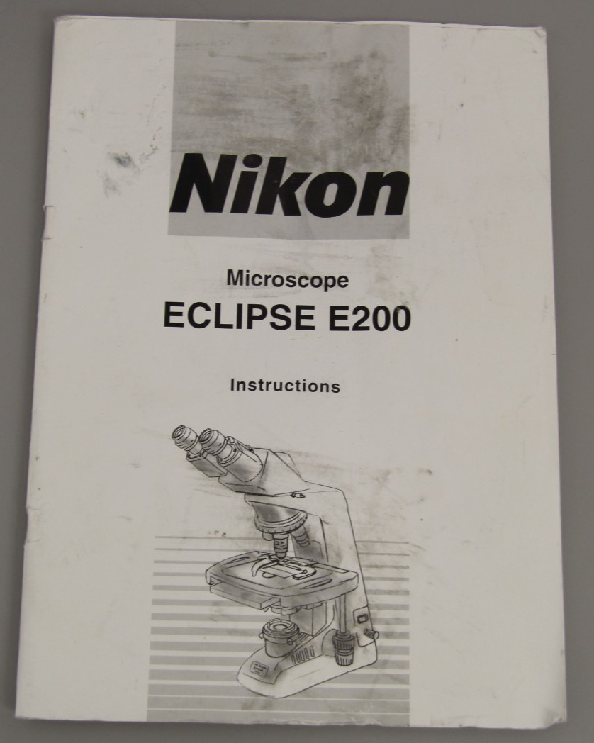 Nikon Eclipse E200 Microscope With Nikon E2-TB Viewing Head And No Objectives