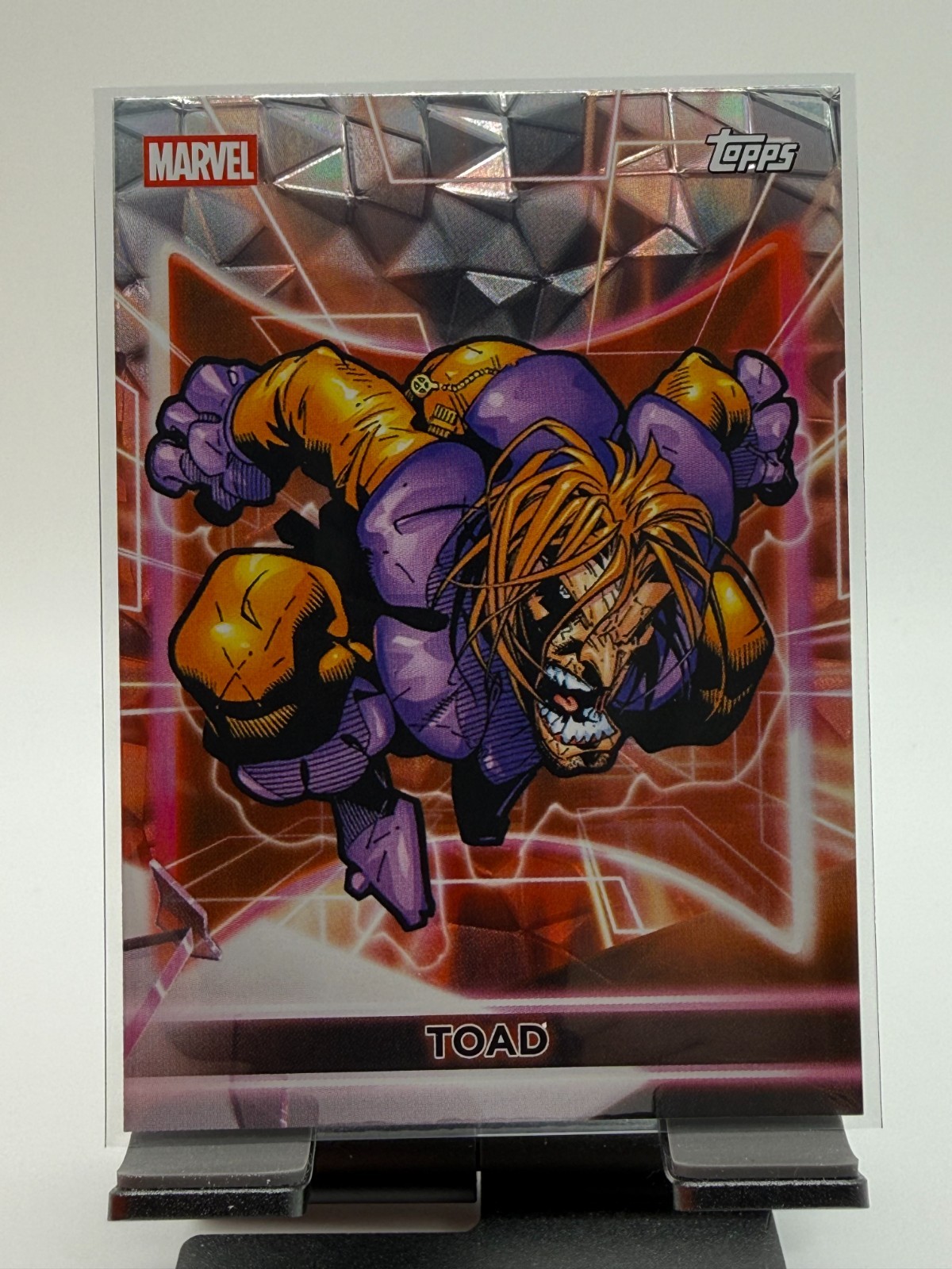 Topps Marvel Neon 2026 Toad #120 Diamante Parallel Card