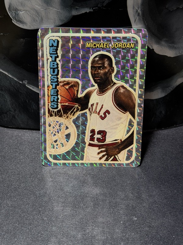 1985-1986 to present Michael Jordan NetBusters Prism Jewel Vending Sticker RARE