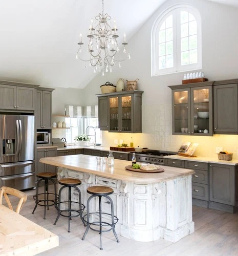 Crystorama Ashton 25 1/2"W Olde Silver 9-Light Chandelier - Picture 9 of 10