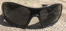 Oakley Oil Rig Wrap Sunglasses Black Frame/Bl...