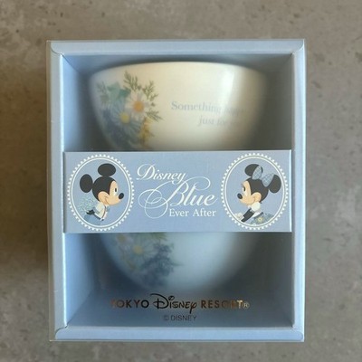 Mickey & Minnie Cup Bowl Set Blue Ever After - Tokyo Disney Resort